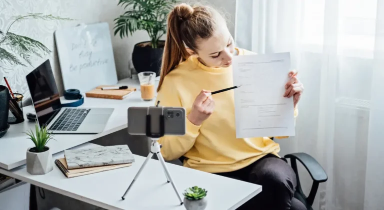 Beginner entrepreneur creating a Whop store to validate business idea and earn money online in 2025