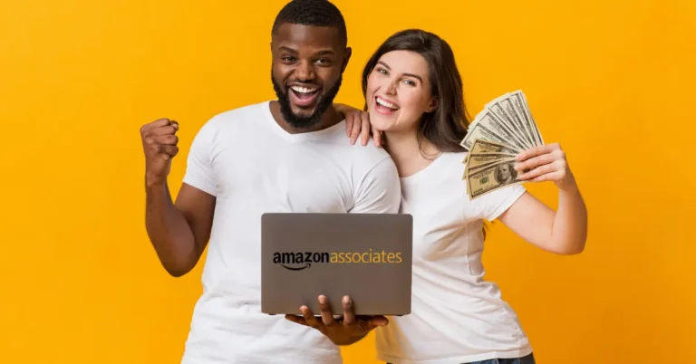 Step-by-step guide for starting an Amazon Affiliate Business with tips for beginners on niche selection, content creation, and traffic generation
